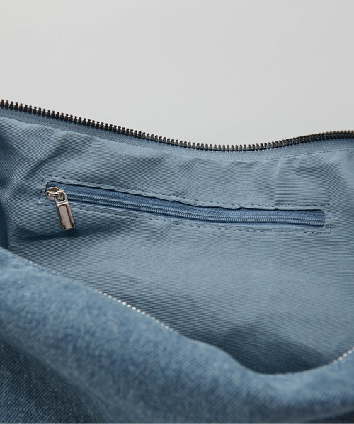 Carmelo(カーメロ)の「'Le reve' crystal denim medium bag(ショルダーバッグ・レディース・インディゴブルー/ブラック・FREE)」の10枚目の写真