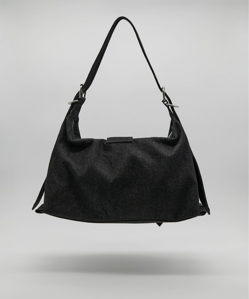 Carmelo(カーメロ)の「'Le reve' crystal denim medium bag(ショルダーバッグ・レディース・インディゴブルー/ブラック・FREE)」の5枚目の写真