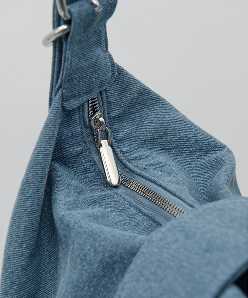 Carmelo(カーメロ)の「'Le reve' crystal denim medium bag(ショルダーバッグ・レディース・インディゴブルー/ブラック・FREE)」の11枚目の写真