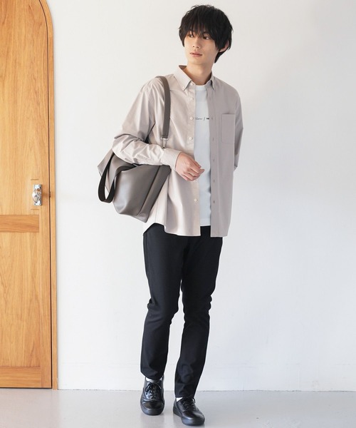 GLOBAL WORK(グローバルワーク)の「サラサラ快適DRYプリントT/長袖/147300(Tシャツ/カットソー・メンズ・ホワイト/ホワイト系その他6/ホワイト系その他7/ブラック・X-LARGE/SMALL/MEDIUM/LARGE)」の14枚目の写真