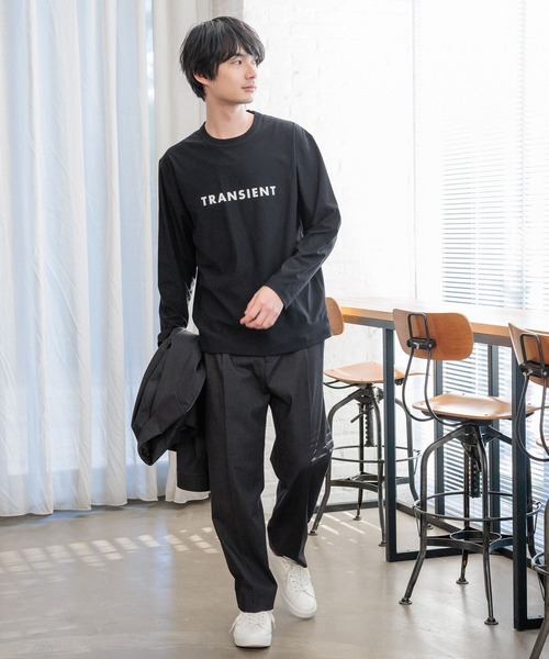 GLOBAL WORK(グローバルワーク)の「サラサラ快適DRYプリントT/長袖/147300(Tシャツ/カットソー・メンズ・ホワイト/ホワイト系その他6/ホワイト系その他7/ブラック・X-LARGE/SMALL/MEDIUM/LARGE)」の18枚目の写真