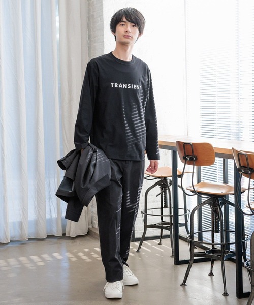 GLOBAL WORK(グローバルワーク)の「サラサラ快適DRYプリントT/長袖/147300(Tシャツ/カットソー・メンズ・ホワイト/ホワイト系その他6/ホワイト系その他7/ブラック・X-LARGE/SMALL/MEDIUM/LARGE)」の19枚目の写真