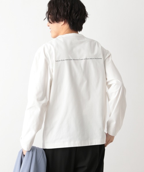 【関税込み】CHLOe NARDIN ブラウン グラフィックTシャツ T-CRAU Stretch jersey top with Livestream print｜マルチ