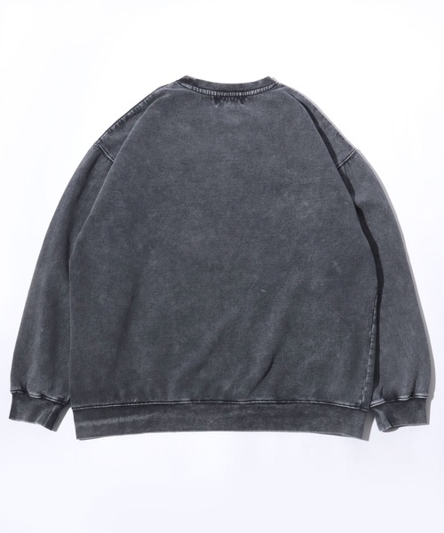 Salong hameu（サロン ハミュー）の「暗闇で光る蓄光プリント 月・宇宙裏起毛スウェットトレーナー メンズ レディース ユニセックス（スウェット・メンズ・ブラック系1/ブラック系2・M/L）」の20枚目の写真