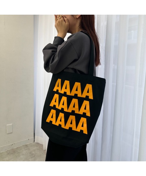 &. NOSTALGIA(アンドドットノスタルジア)の「【ZOZO限定】@tinda_fashionコラボ Aトートバッグ(トートバッグ・レディース・キナリ/グリーン/レッド/ブルー/ブラック/ピンク/ブラック×ブルー/ターコイズブルー/ブラック×レッド/オレンジ/パープル・FREE)」の19枚目の写真