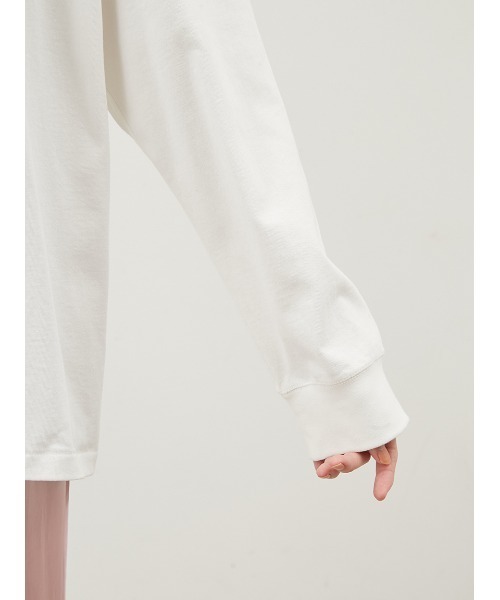 Mila Owen（ミラオーウェン）の「グラフィックロンT【手洗い可能】（Tシャツ/カットソー・レディース・レッド/ピンク/ブルー・FREE）」の11枚目の写真