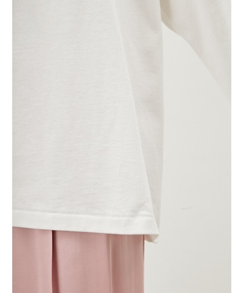 Mila Owen（ミラオーウェン）の「グラフィックロンT【手洗い可能】（Tシャツ/カットソー・レディース・レッド/ピンク/ブルー・FREE）」の12枚目の写真
