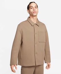 NIKE(iCL)̃iCL X|[cEFA ebN t[X C}Wh Y I[o[TCYh VPbg / Nike Sportswear Tech Fleece Reimagined Men's Oversized Shacket FB8168-247 Khaki(̑AE^[)