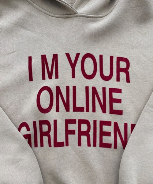 SHAGGIE（シャギー）の「フロックプリントルーズオーバーパーカー（パーカー・レディース・チャコールグレー/ベージュ/ホワイト/ピンク・FREE）」の21枚目の写真