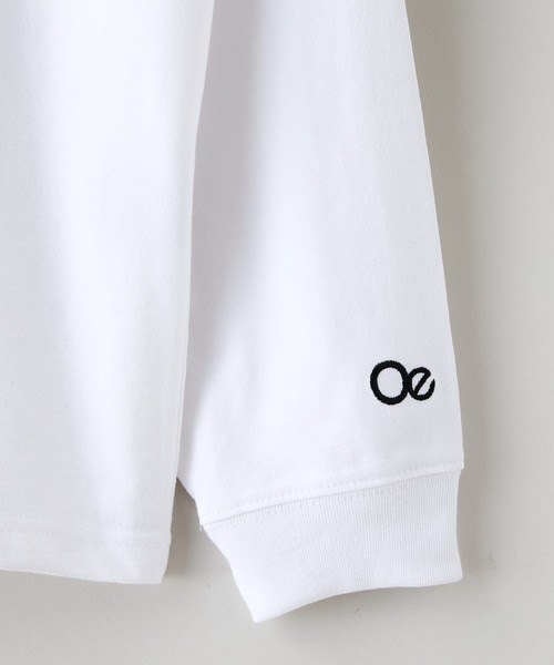 OUTDOOR EXCHANGE(アウトドアエクスチェンジ)の「【OUTDOOR EXCHANGE/アウトドアエクスチェンジ】アニマルバックプリントクルーネックロンT オーバーサイズ(Tシャツ/カットソー・メンズ・ホワイト/スミクロ・MEDIUM/LARGE)」の7枚目の写真