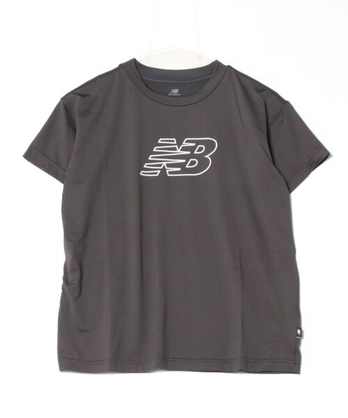 NEW BALANCE(ニューバランス)の「《New Balance》YT51009(Tシャツ/カットソー・メンズ・ブラック・140/150/160)」の1枚目の写真