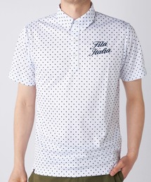FILA GOLF（フィラゴルフ ）の「ドット総柄半袖ポロシャツ（ポロシャツ）」