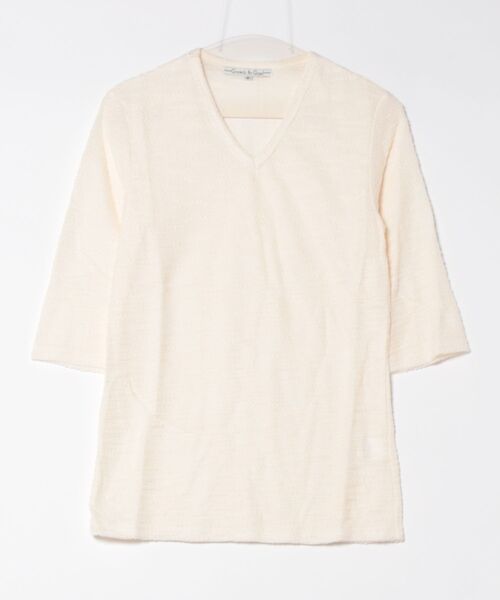 ARCHIVER（アーカイバ）の「【W】【it】【Growth by Grail】Vネックデザイン7分カットソー（Tシャツ/カットソー・メンズ・その他3/その他1・LARGE/MEDIUM）」の2枚目の写真