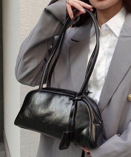 CORNERS(コーナーズ)の「ロングハンドバッグ(ハンドバッグ・レディース・シルバー/アイボリー/ブラック/ブラウン・FREE)」の16枚目の写真