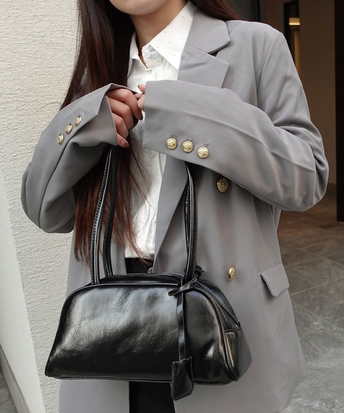 CORNERS(コーナーズ)の「ロングハンドバッグ(ハンドバッグ・レディース・シルバー/アイボリー/ブラック/ブラウン・FREE)」の17枚目の写真