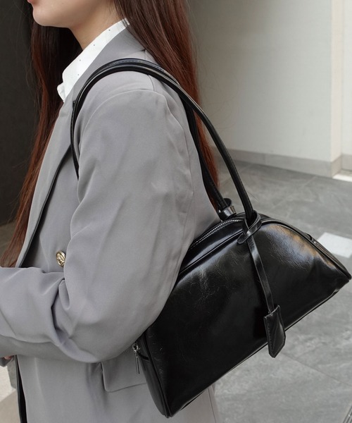 CORNERS(コーナーズ)の「ロングハンドバッグ(ハンドバッグ・レディース・シルバー/アイボリー/ブラック/ブラウン・FREE)」の18枚目の写真