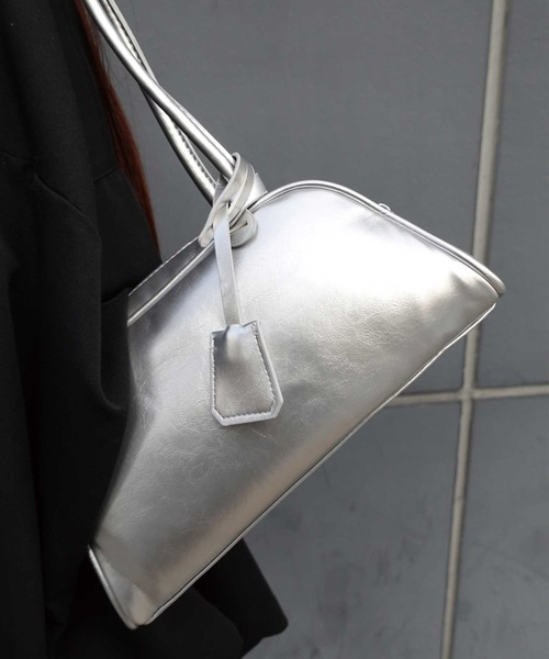 CORNERS(コーナーズ)の「ロングハンドバッグ(ハンドバッグ・レディース・シルバー/アイボリー/ブラック/ブラウン・FREE)」の8枚目の写真
