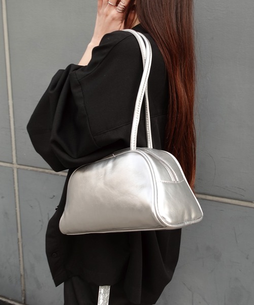CORNERS(コーナーズ)の「ロングハンドバッグ(ハンドバッグ・レディース・シルバー/アイボリー/ブラック/ブラウン・FREE)」の11枚目の写真