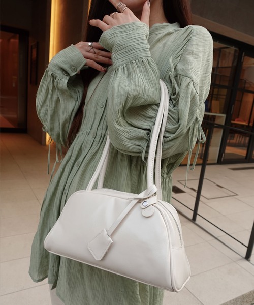 CORNERS(コーナーズ)の「ロングハンドバッグ(ハンドバッグ・レディース・シルバー/アイボリー/ブラック/ブラウン・FREE)」の12枚目の写真