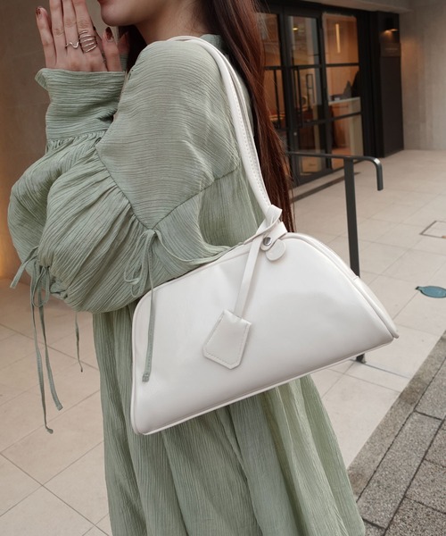 CORNERS(コーナーズ)の「ロングハンドバッグ(ハンドバッグ・レディース・シルバー/アイボリー/ブラック/ブラウン・FREE)」の6枚目の写真