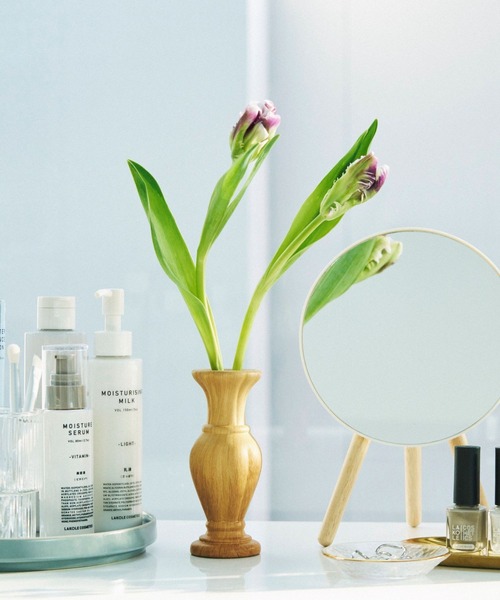 ウッドライクフラワーベース / 286901（フラワーベース