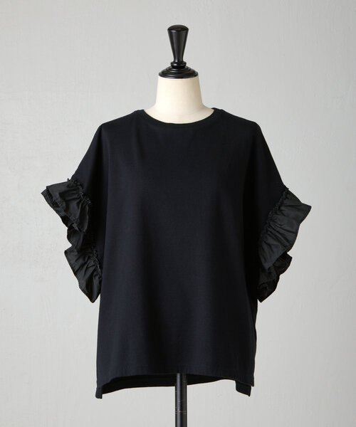 BEARDSLEY フリルスリーブTee フリルスリーブTee（Tシャツ/カットソー）｜BEARDSLEY