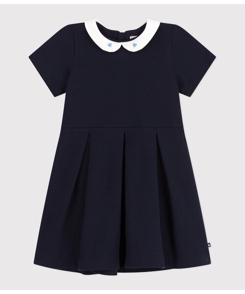 PETIT BATEAU(プチバトー)の「半袖ワンピース(ワンピース・キッズ・ネイビー・3YEAR/4YEAR/5YEAR)」の5枚目の写真