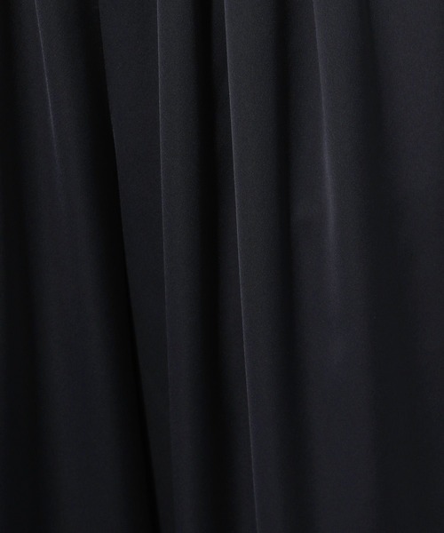 Elura（エルーラ）の「シルクライクカーブパンツ＜低身長サイズあり＞/320163（その他パンツ・レディース・ブラウン系その他2/ネイビー・FREE/FREE(S)）」の16枚目の写真