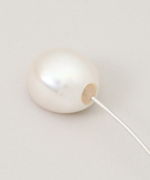 FRAMeWORK(フレームワーク)の「PREEK/プリーク ODAKAH*PREEK KNIT HAIRPIN(その他ヘアアクセサリー・レディース・シルバー・FREE)」の2枚目の写真