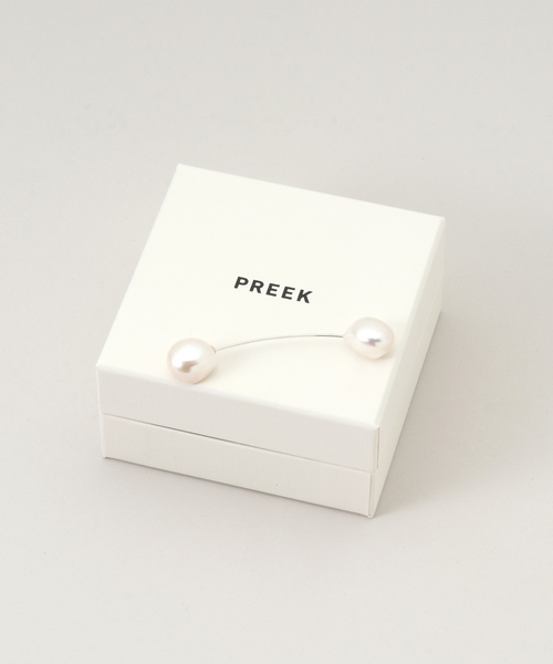 FRAMeWORK(フレームワーク)の「PREEK/プリーク ODAKAH*PREEK KNIT HAIRPIN(その他ヘアアクセサリー・レディース・シルバー・FREE)」の6枚目の写真