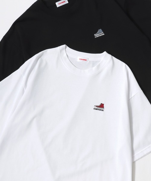 コンバース　CONVERSE　白　Tシャツ　オーバーサイズ　LL コンバース CONVERSE 白 Tシャツ オーバーサイズ LL