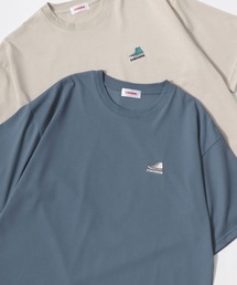 CONVERSE/コンバース DRY/吸水速乾 UVカット オーバーサイズ オールスター スニーカー ロゴ ワンポイント刺繍 半袖Tシャツ/レディース メンズ