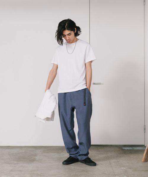 Gramicci（グラミチ）の「Gramicci/グラミチ LINEN BLEND EASY TAPERED PANT イージーテーパードパンツ（スラックス・メンズ・カーキ/ブルー/ベージュ/ブラック・XL/L/M/S）」の15枚目の写真
