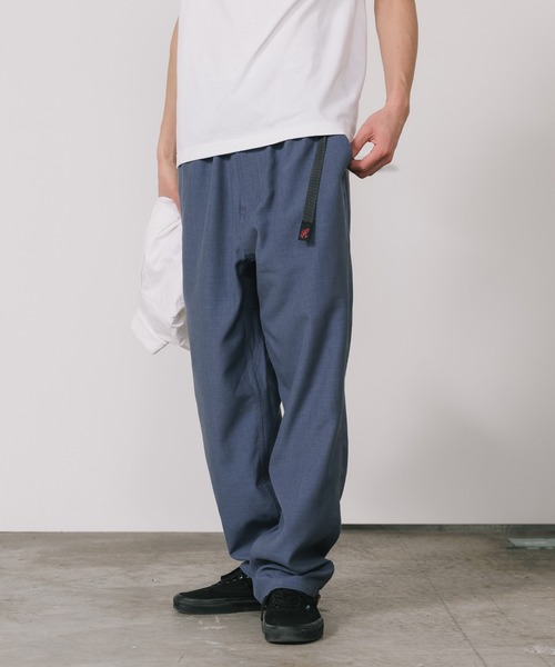 Gramicci（グラミチ）の「Gramicci/グラミチ LINEN BLEND EASY TAPERED PANT イージーテーパードパンツ（スラックス・メンズ・カーキ/ブルー/ベージュ/ブラック・XL/L/M/S）」の10枚目の写真