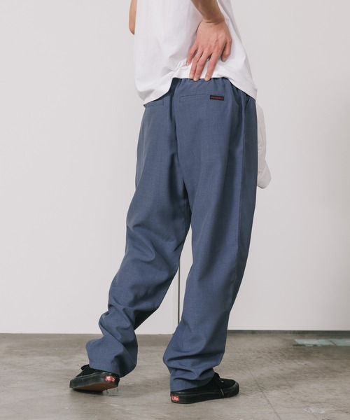 Gramicci（グラミチ）の「Gramicci/グラミチ LINEN BLEND EASY TAPERED PANT イージーテーパードパンツ（スラックス・メンズ・カーキ/ブルー/ベージュ/ブラック・XL/L/M/S）」の11枚目の写真