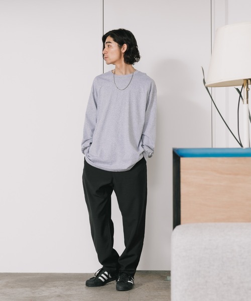 Gramicci（グラミチ）の「Gramicci/グラミチ LINEN BLEND EASY TAPERED PANT イージーテーパードパンツ（スラックス・メンズ・カーキ/ブルー/ベージュ/ブラック・XL/L/M/S）」の6枚目の写真