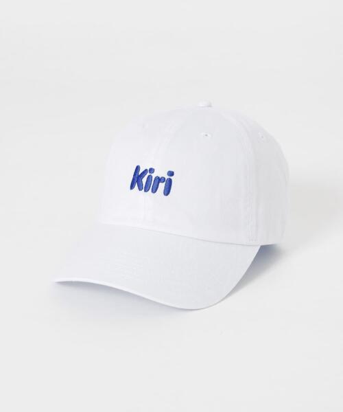 URBAN RESEARCH(アーバンリサーチ)の「『別注』Kiri×Wide Dad Logo Cap(キャップ・メンズ・ホワイト/ネイビー・FREE)」の7枚目の写真