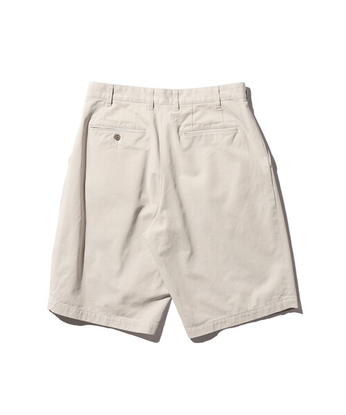 BEAMS PLUS(ビームスプラス)の「バイオ ウォッシュ 2プリーツ ツイル ショーツ(その他パンツ・メンズ・サックスブルー/オフホワイト・M/L)」の12枚目の写真