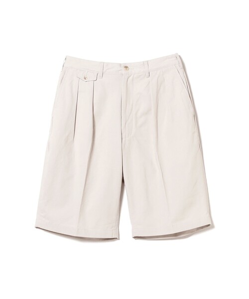 BEAMS PLUS(ビームスプラス)の「バイオ ウォッシュ 2プリーツ ツイル ショーツ(その他パンツ・メンズ・サックスブルー/オフホワイト・M/L)」の15枚目の写真