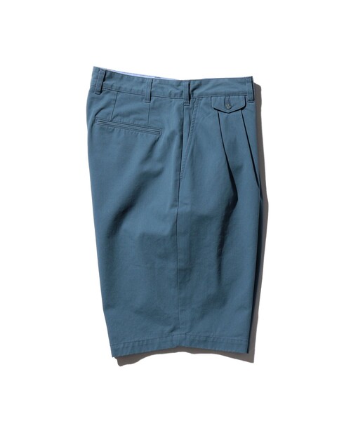 BEAMS PLUS(ビームスプラス)の「バイオ ウォッシュ 2プリーツ ツイル ショーツ(その他パンツ・メンズ・サックスブルー/オフホワイト・M/L)」の22枚目の写真