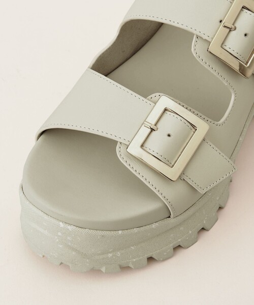 ODETTE E ODILE（オデットエオディール）の「ヴィブラムダブルベルト サンダル60↑（サンダル・レディース・ブラック/ベージュ・38/37/36/35）」の15枚目の写真