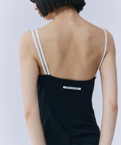 ASYMMETRY JERJEY DRESS/アシンメトリージャージドレス