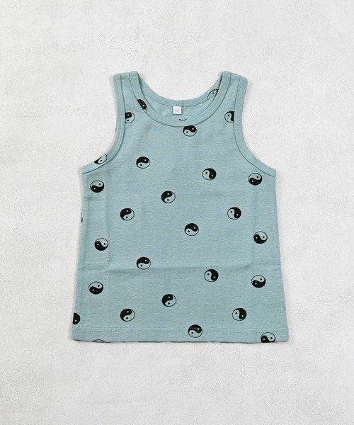 MARKEY'S（マーキーズ）の「総柄タンクトップ（タンクトップ・キッズ・ライトグリーン/グリーン/オレンジ/ライトブルー/ミント/パープル/レッド系その他/ブラック/ブラック系その他/グレー・80/90/100/110/120/130/140）」の7枚目の写真