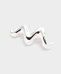 JAMIRAY（ジャミレイ）の「【JAMIRAY / ジャミレイ】WAVE SCULPTURE BROOCH（ブローチ/コサージュ）」