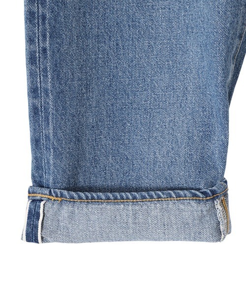 Kaptain Sunshine（キャプテン サンシャイン）の「KAPTAIN SUNSHINE / キャプテンサンシャイン：5P Zipper Front Denim Pants：KSBS109DZ[NOA]（デニムパンツ・メンズ・ブラック系その他/ブルー系その他・30/32/34）」の6枚目の写真