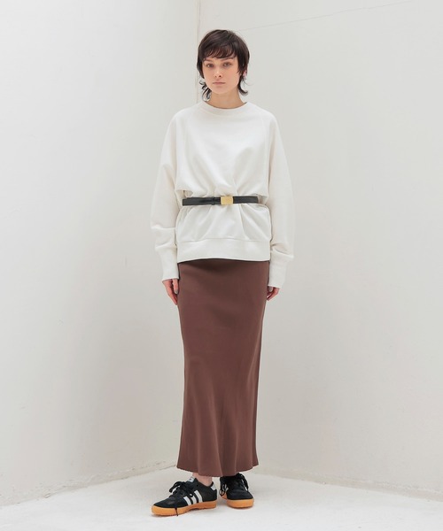 DRESSLAVE(ドレスレイブ)の「double cloth mermaid skirt(ダブルクロスマーメイドスカート)(スカート・レディース・グレー/ブラウン・36/38)」の8枚目の写真