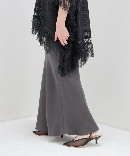 DRESSLAVE(ドレスレイブ)の「double cloth mermaid skirt(ダブルクロスマーメイドスカート)(スカート・レディース・グレー/ブラウン・36/38)」の11枚目の写真
