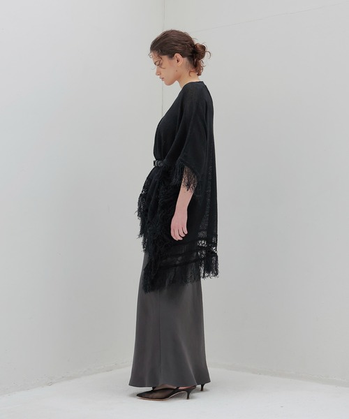 DRESSLAVE(ドレスレイブ)の「double cloth mermaid skirt(ダブルクロスマーメイドスカート)(スカート・レディース・グレー/ブラウン・36/38)」の13枚目の写真