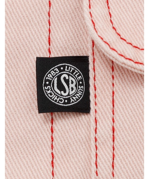 Little sunny bite(リトルサニーバイト)の「/Little sunny bite/twill vest(ベスト・レディース・ブルー/ブラック・MEDIUM/SMALL)」の15枚目の写真