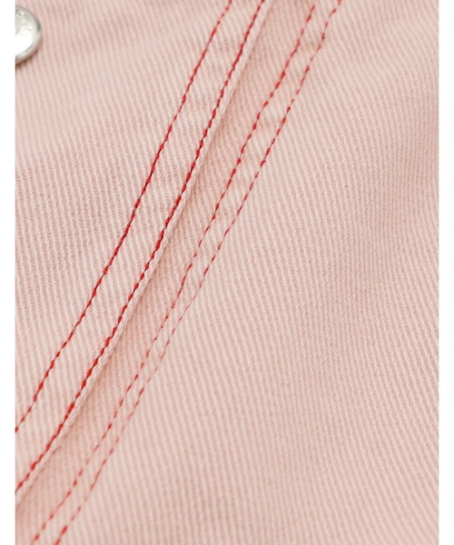 Little sunny bite(リトルサニーバイト)の「/Little sunny bite/twill vest(ベスト・レディース・ブルー/ブラック・MEDIUM/SMALL)」の18枚目の写真